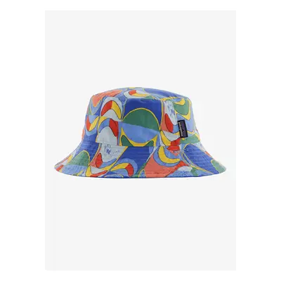 Dětský klobouk Patagonia Baby Sun Bucket Hat - swallowtail geo/eddy blue