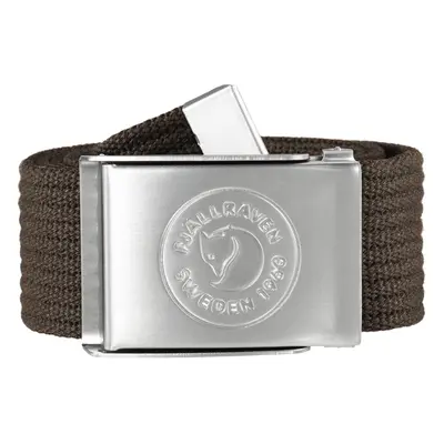 Opasek Fjallraven Logo Belt - dark olive