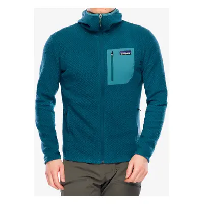 Mikina s kapucí Patagonia R1 Air Full-Zip Hoody - tidal teal