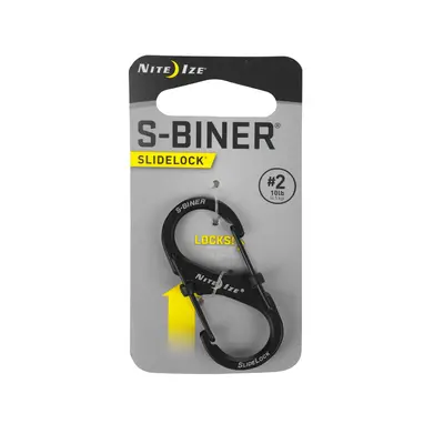 Karabina Nite Ize S-Biner Slide Lock - black