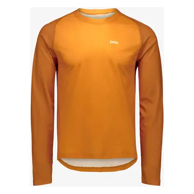 Cyklistická mikina POC Motion Air L/S Jersey - bauxite brown