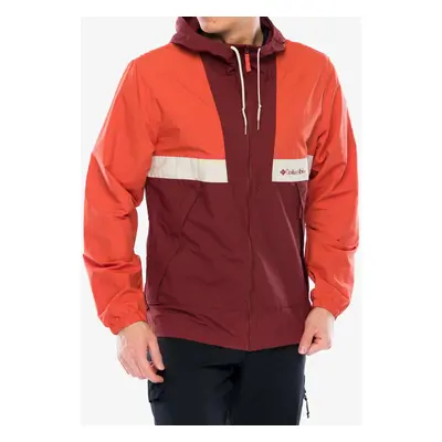 Větrovka Columbia Spire Valley Hooded Windbreaker - tuscan/spice/dark stone