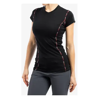 Dámské termoaktivní tričko Sensor Merino Air Tee SS - black