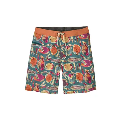 Pánské kraťasy Patagonia Wavefarer Boardshorts in - wrasse/wetland blue