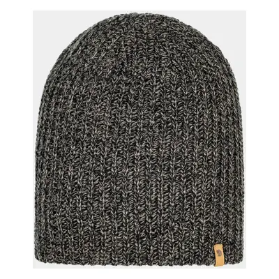 Čepice Fjallraven Ovik Melange Beanie - black