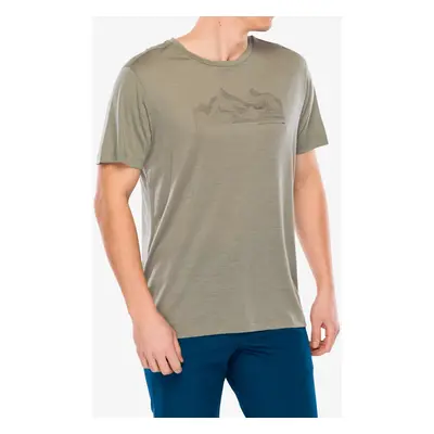 Merino triko CMP Neil T-Shirt - sage