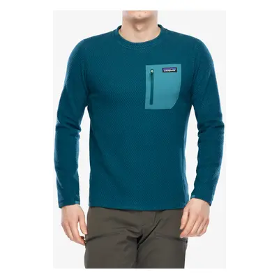 Mikina bez kapuce Patagonia R1 Air Crew - tidal teal