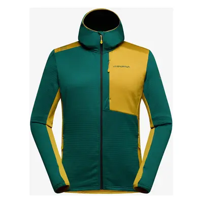 Mikina s kapucí La Sportiva Chill Thermal Hoody - jungle/savana