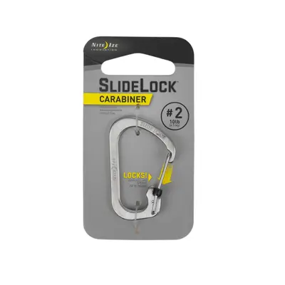 Karabina Nite Ize SlideLock Carabiner - steel