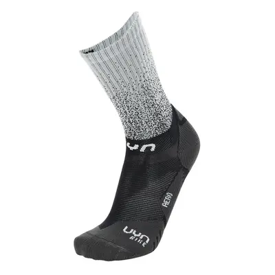 Cyklistické ponožky UYN Cycling Aero Socks - black/white