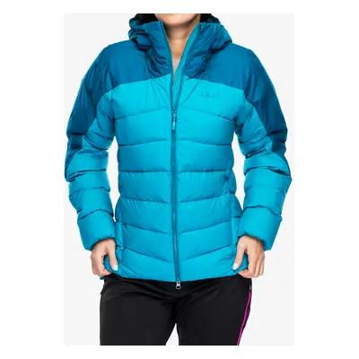 Dámská péřová bunda Rab Infinity Alpine Jacket - ultramarine/aquamarine