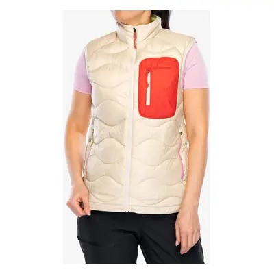 Vesta dámská Peak Performance Helium Utility Down Vest - sand fog/sunny adventure