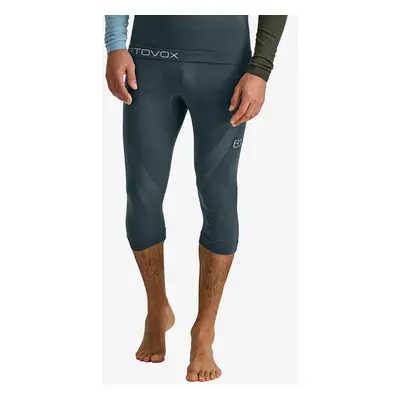 Termolegíny Ortovox Comp Light Short Pants - dark arctic grey