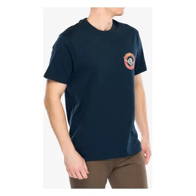 Bavlněné tričko Rip Curl Shred Til Tee - dark navy