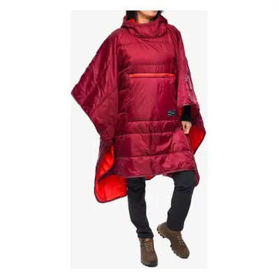 Turistická pláštěnka Therm a Rest Honcho Poncho - mars red