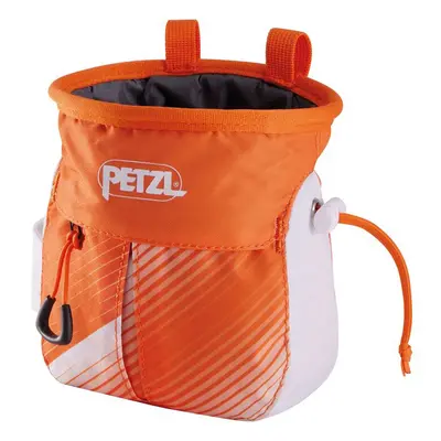 Pytlík na magnézium Petzl Sakapoche - orange/white