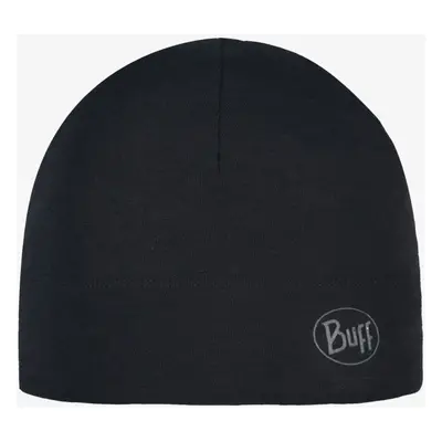 Čepice Buff Midweight Merino Wool Hat - solid black