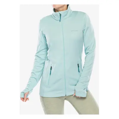 Fleece mikina dámská Columbia Park View Grid Fleece Full Zip - spray