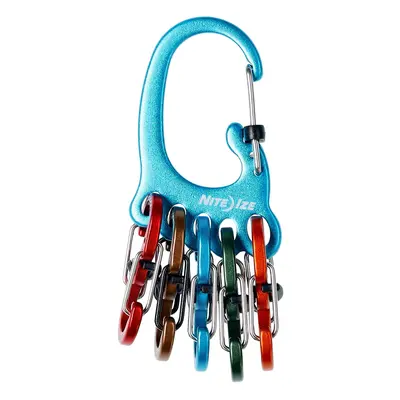 Karabina Nite Ize BigFoot Locker KeyRack Aluminum - blue