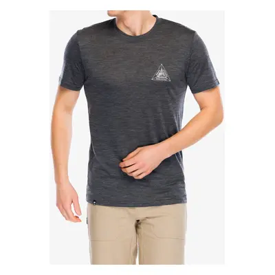 Merino triko Mons Royale Zephyr Merino Cool T-Shirt - smoke