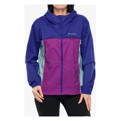 Větrovka dámská Columbia Crested Canyon Windbreaker - razzle/spray/clematis blue