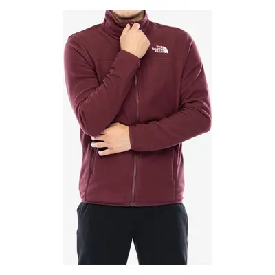 Fleece mikina The North Face Glacier Full Zip - alpine plum