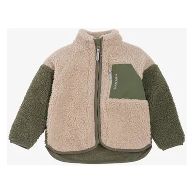 Dětská mikina Viking Playtime Pile Midlayer Jacket - cement