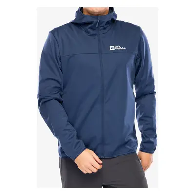 Softshellová bunda Jack Wolfskin Feldberg Hoody - midnight sky