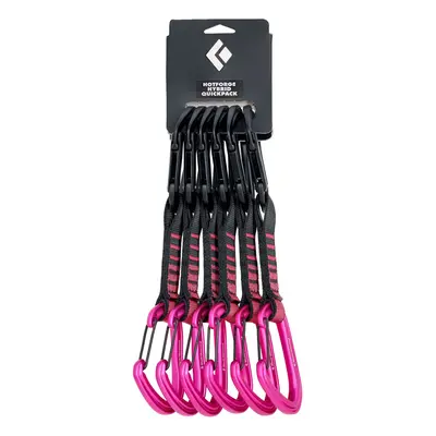 Lezecké expresky Black Diamond HotForge Hybrid Quickpack cm 6-pack - pink