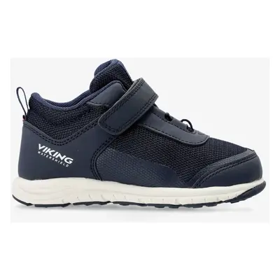 Dětské boty Viking Knapper Mid WP 1V - navy