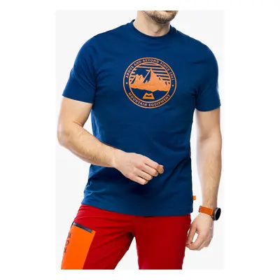 Bavlněné tričko Mountain Equipment Roundel Tee - admiral blue