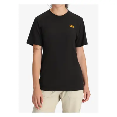 Bavlněné tričko Outdoor Research Spoked Logo T-Shirt - black