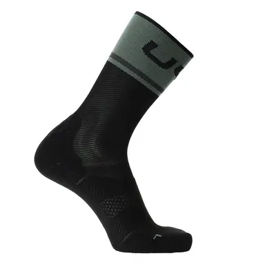 Cyklistické ponožky UYN Cycling One Light Socks - black/green