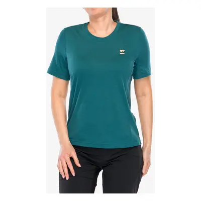 Dámské cyklistické triko Mons Royale Tarn Merino Shift Tee - abyss