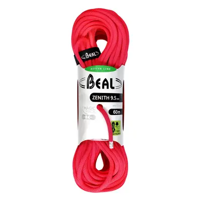 Lezecké lano Beal Zenith 9,5 mm m - solid pink