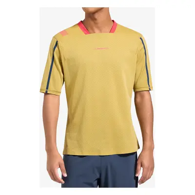 Běžecké tričko La Sportiva Trail Bite T-Shirt - savana/mountain red