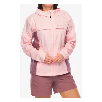 Větrovka dámská Columbia Crested Canyon Windbreaker - pink sand/fig