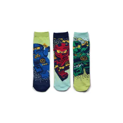 Dětské ponožky LEGO Lwagan 3-Pack Socks - dark blue