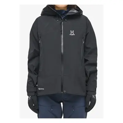 GORE TEX bunda dámská Haglofs ROC Flash GTX Jacket - true black