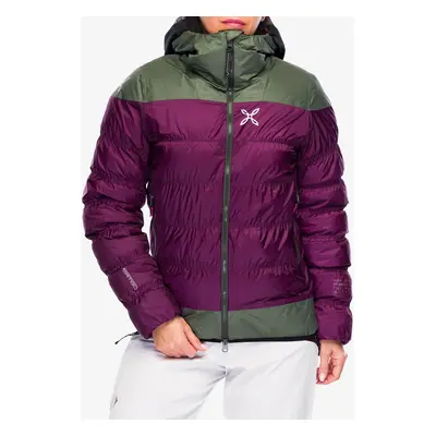 Dámská péřová bunda Montura Summit 2.0 Duvet - wine red/sage green