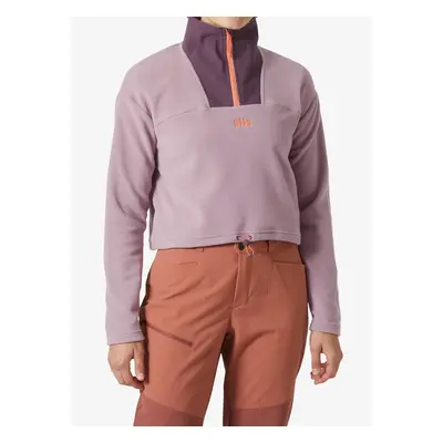 Dámská mikina Helly Hansen Daybreaker Cropped Fleece - purple clay