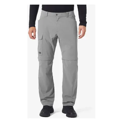 Kalhoty s odepínacími nohavicemi Helly Hansen Elv Light Zip Off Pant - concrete