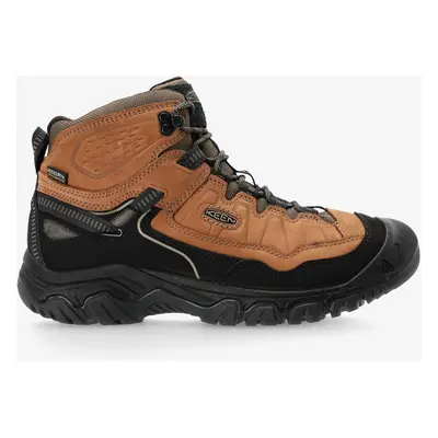 Turistické boty Keen Targhee IV Mid Wp - bison/black