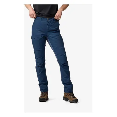 Trekové kalhoty dámské Fjallraven Abisko Hybrid Trail Trousers - navy