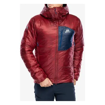 Zateplená bunda Mountain Equipment Oreus Hooded Jacket - merlot/admiral blue