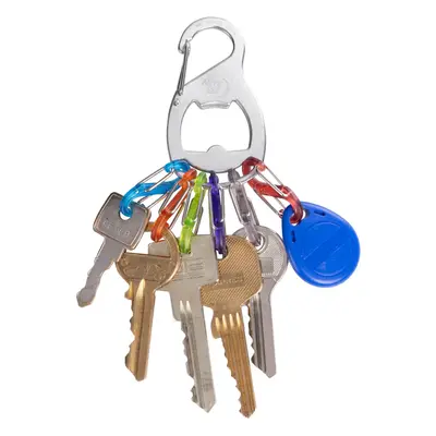 Karabina Nite Ize KeyRack+ S-Biner - stainless steel