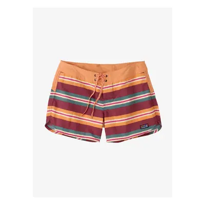 Dámské šortky Patagonia Wavefarer Boardshorts - southern swell/marion red