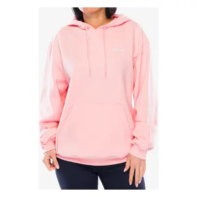 Dámská mikina s kapucí Columbia Aldermore Hoodie - pink sand