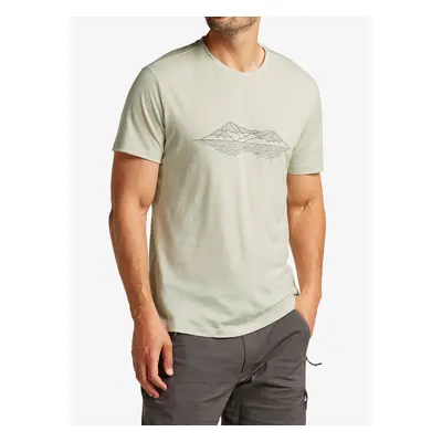 Merino triko Icebreaker Merino Tech Lite SS T Pukaki Reflected - ashen