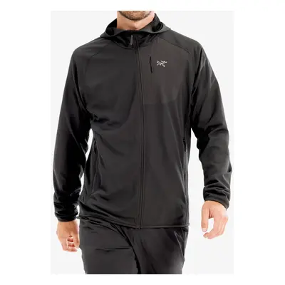 Fleece mikina Arcteryx Delta Hoody - black